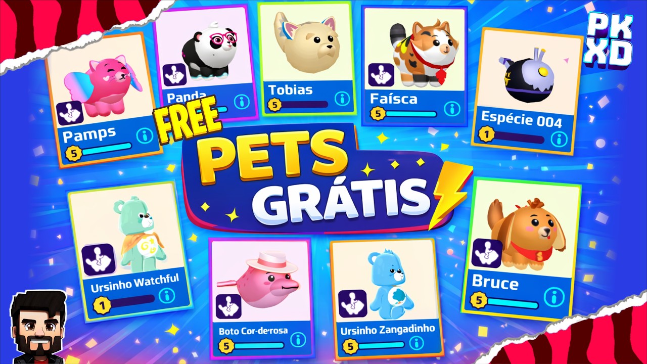PK XD FINALMENTE PETS GRÁTIS CONFIRA COMO GANHAR