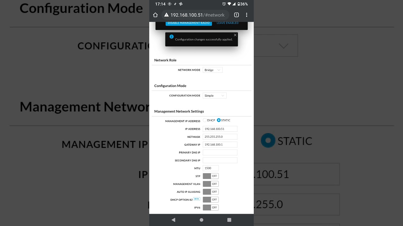 configurações de ponto a ponto com antena ubiquiti modelo lite Bean Ac gen2