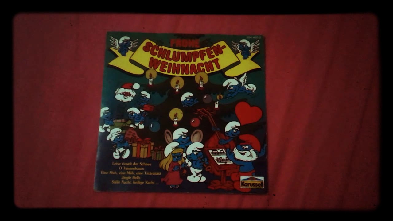 CD💿Junge🎄👪Bells🎁🎅Frohe Schlumpfenweihnacht