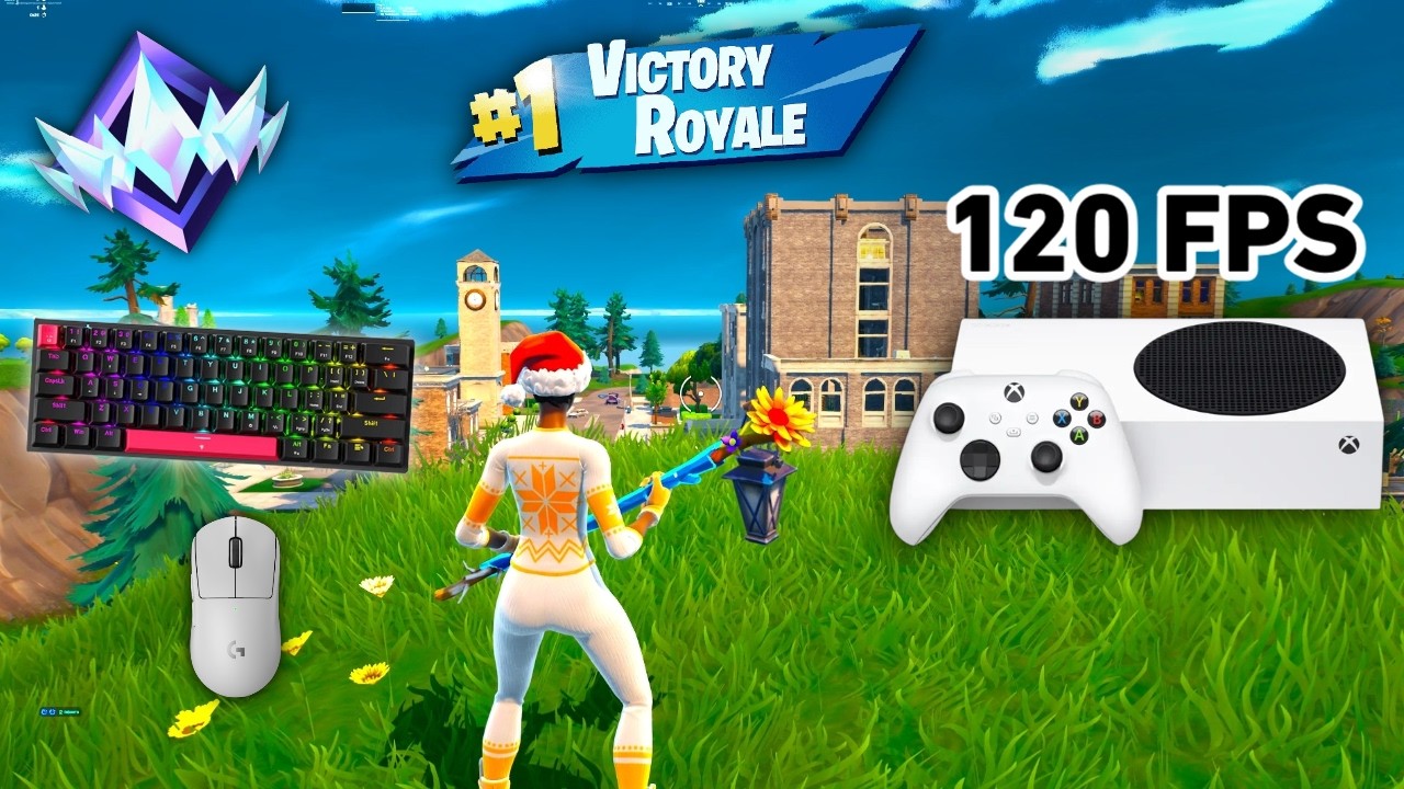 Fortnite Unreal Ranked Reload On Xbox Series S | Keyboard & Mouse Gameplay | 120 FPS | 4K