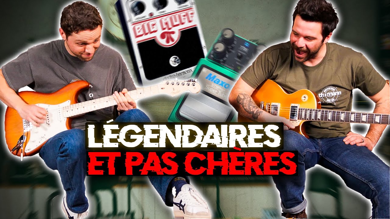 Notre sélection de PÉDALES LÉGENDAIRES à moins de 150€ !