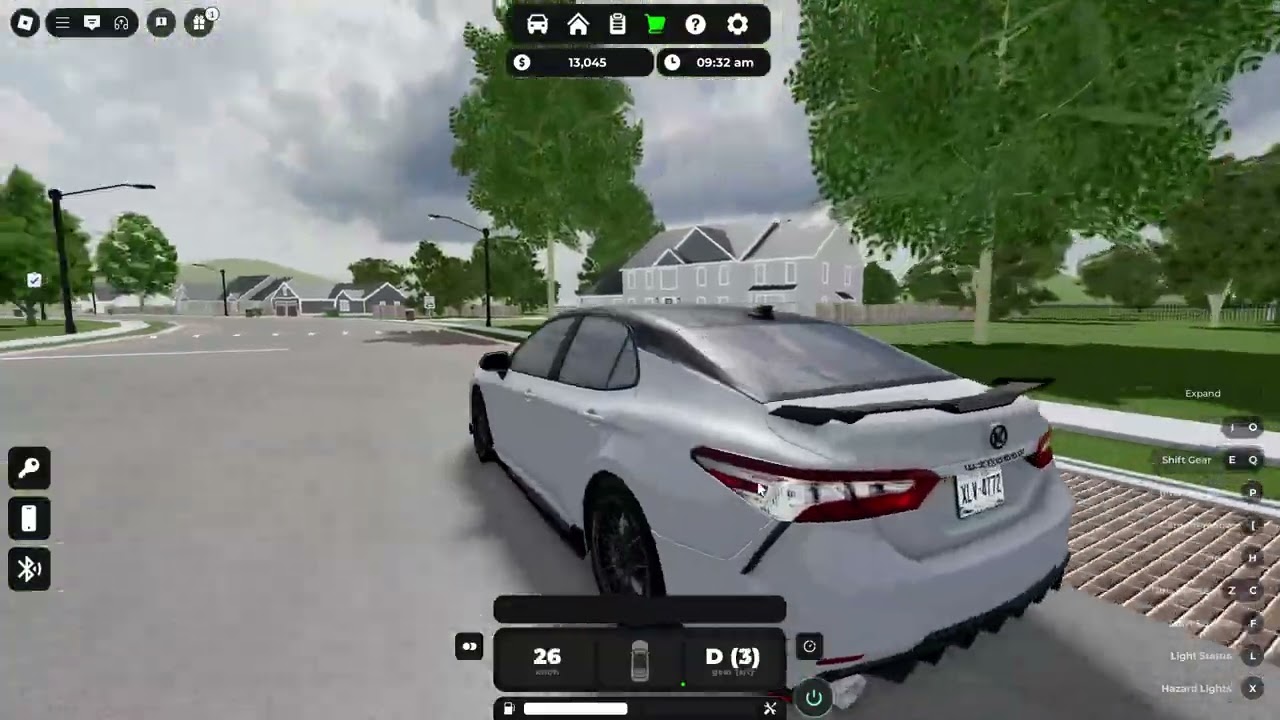 Roblox Rensselaer County - Leraning How to use the rear view on my keyboard!