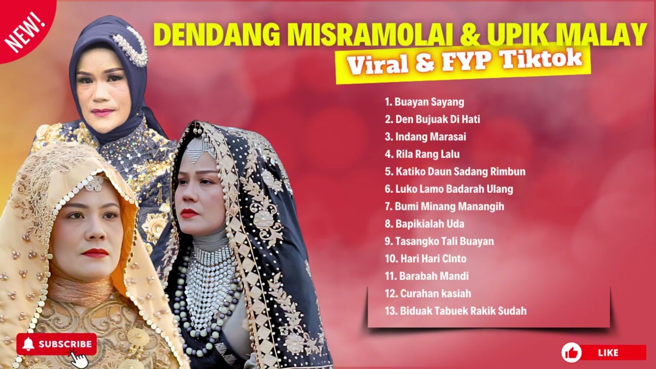Dendang Minang Misramolai & Upik Malay – Lagu Viral TikTok 2025 | Full Album FYP & Enak Didengar