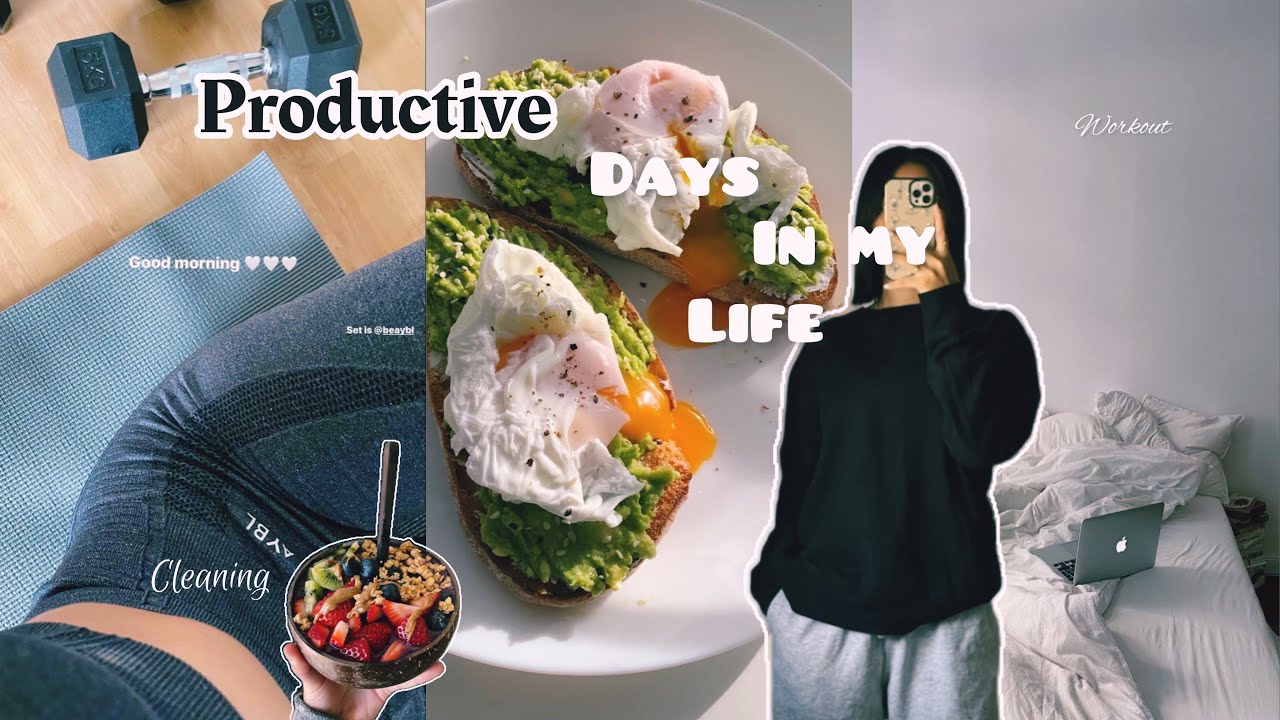 Productive day with me 🫡🧖🏽‍♀️🏃🏻‍♀️| gym , study , cleaning my room together