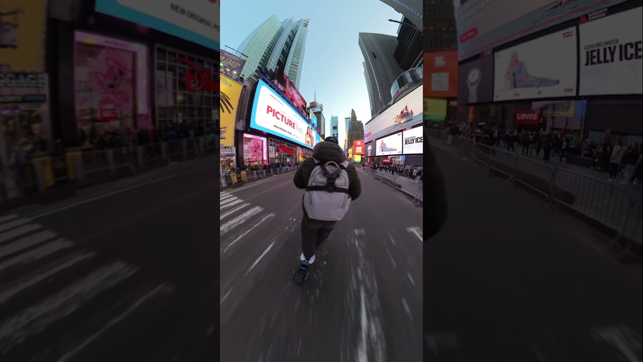 Cruising the Streets with My BEST Scooter#d4plusmax #nanrobot
