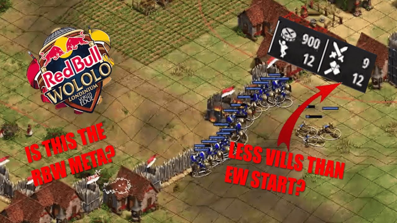 AOE2 - RED BULL WOLOLO: LONDINIUM LADDER - Hera vs Lewis on Hengehold (EW) - SIcilians vs Poles