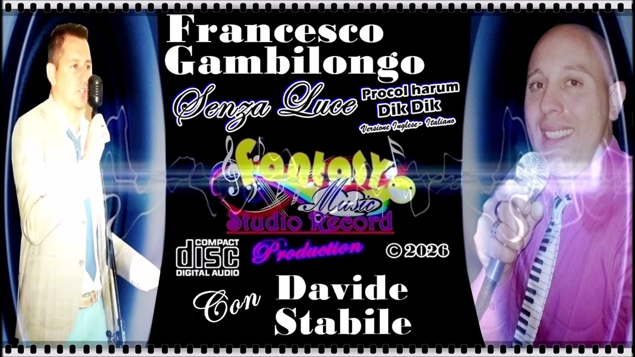 Senza Luce Versione Piano Bar Francesco Gambilongo e Davide Stabile