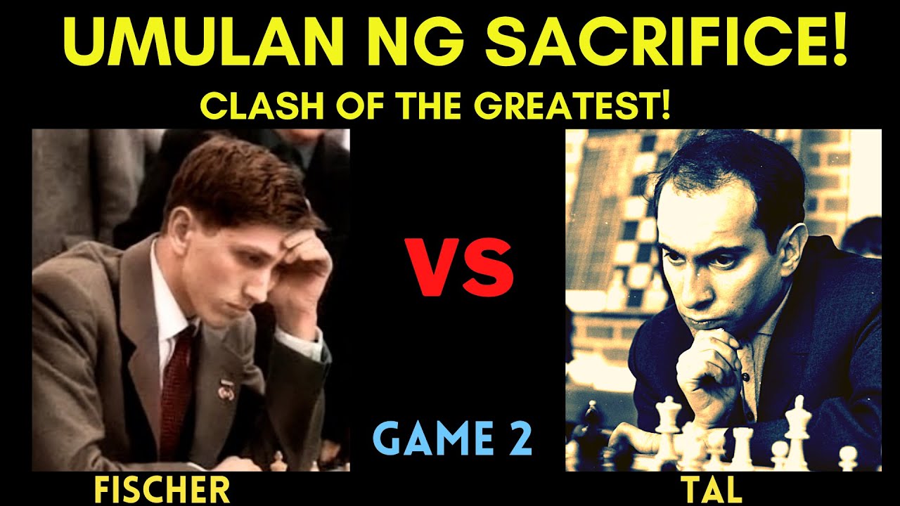 BALIGTAD! SI FISCHER ATA SI TAL DITO! 😂Fischer vs Tal! Clash of the Greatest! Game 2