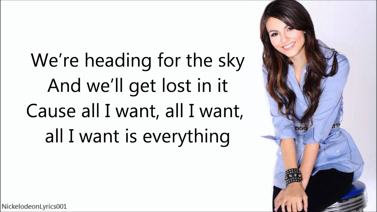 Victoria Justice - All I Want Is Everything (+ Lyrics) FULL SONG