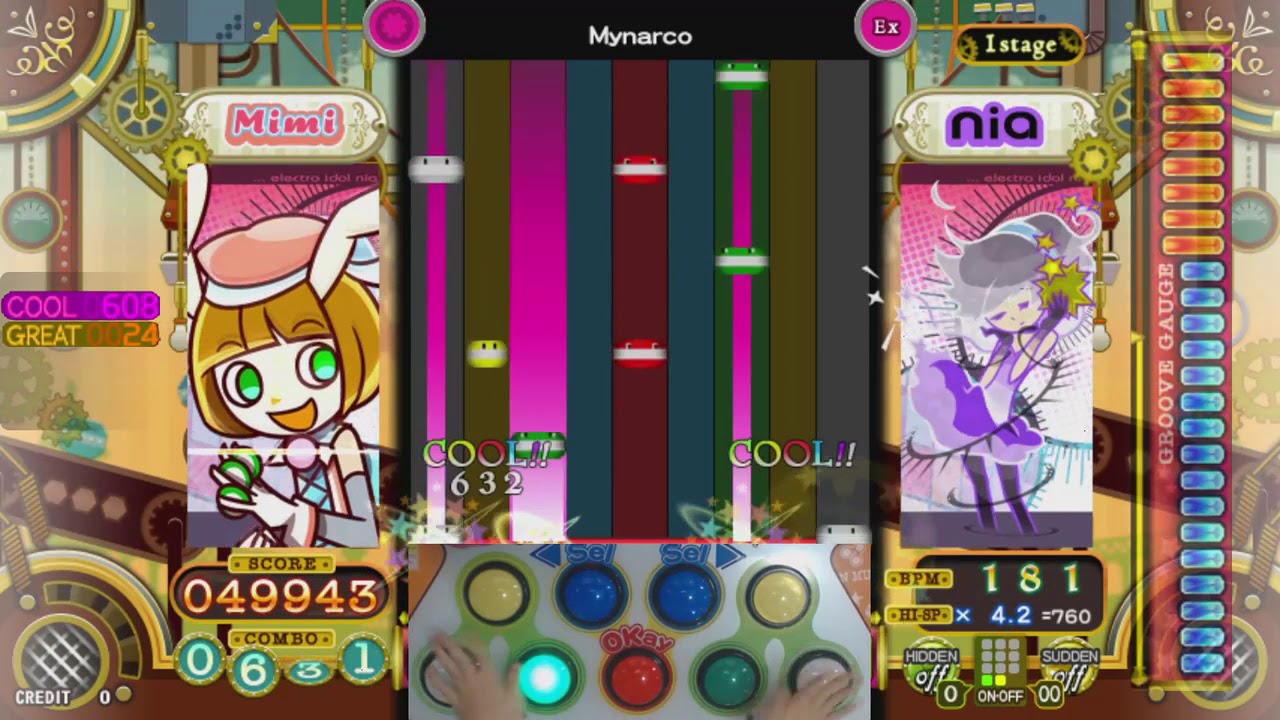 [ポップン] ドラムンコアダスト(DRUM'N COREDUST) Mynarco EX