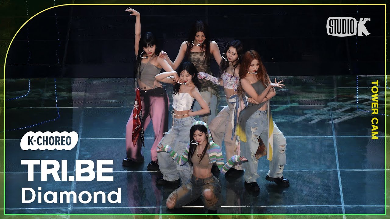 [K-Choreo Tower Cam 4K] 트라이비 직캠 'Diamond '(TRI.BE Choreography) l @MusicBank KBS 240301