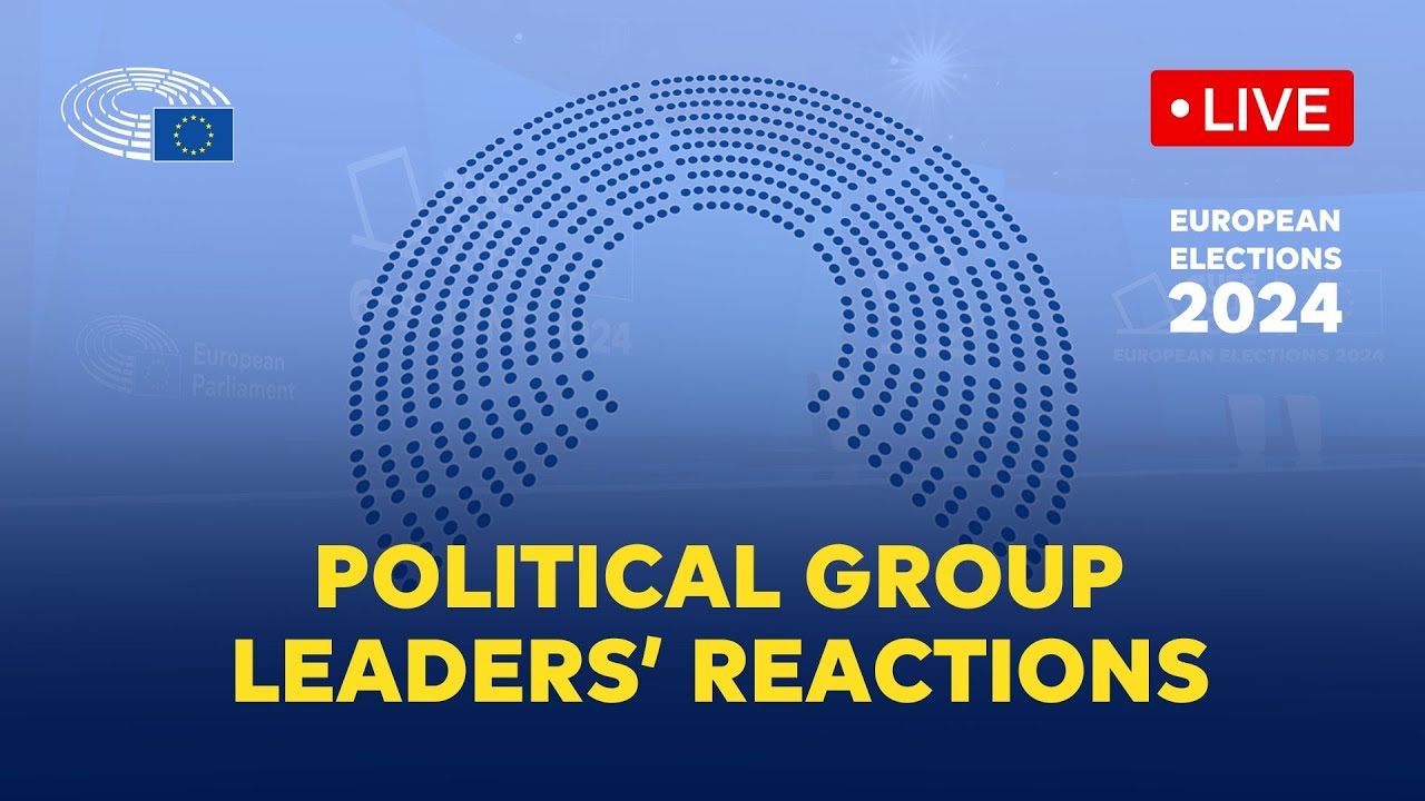 European elections 2024: political group leaders' reactions
