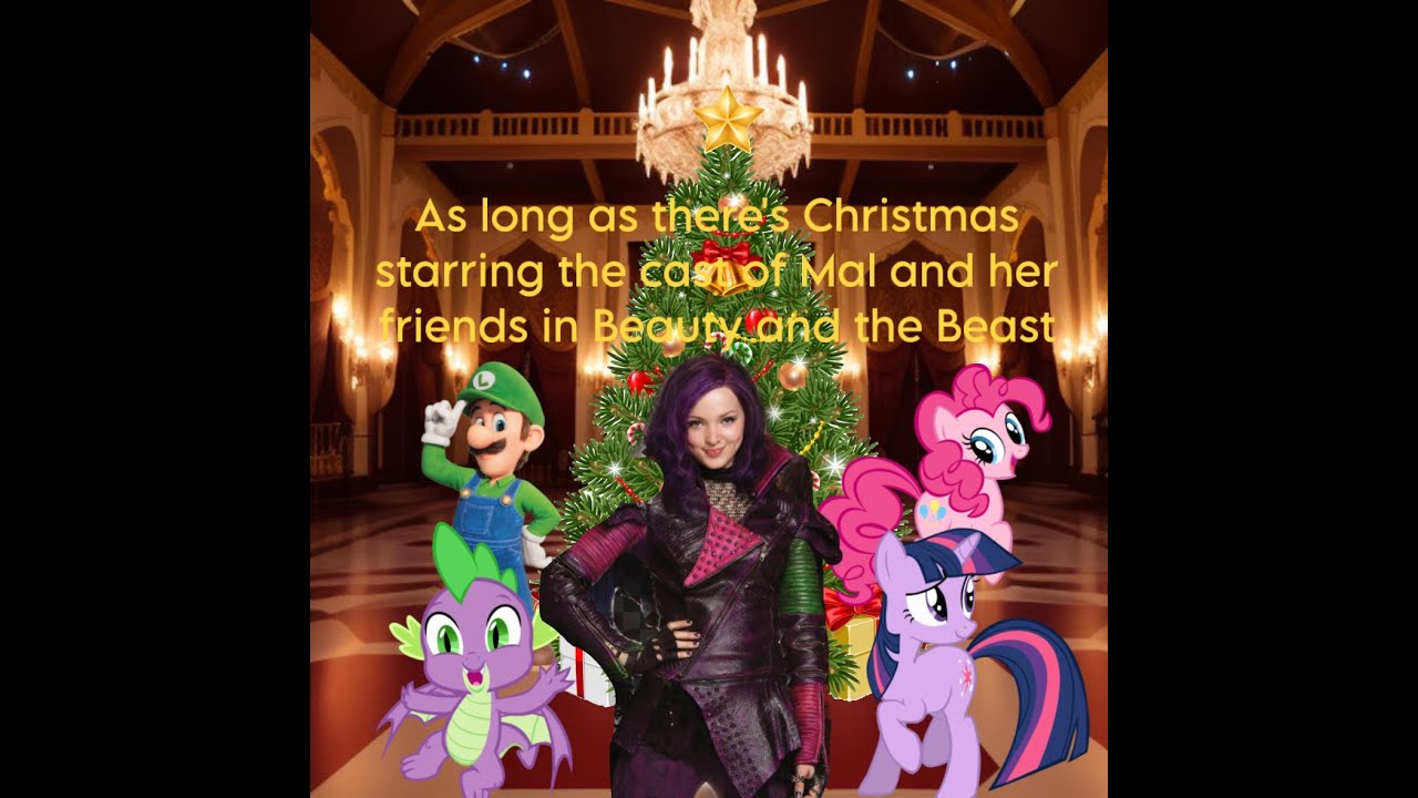 As Long as there’s Christmas starring the cast of Mal and her friends in Beauty and the Beast🎁