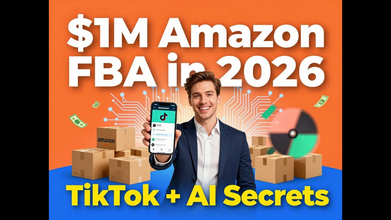 How to Build a $1M Amazon FBA Business in 2026 Using TikTok & AI  Niche Branding Flywheel Strategy