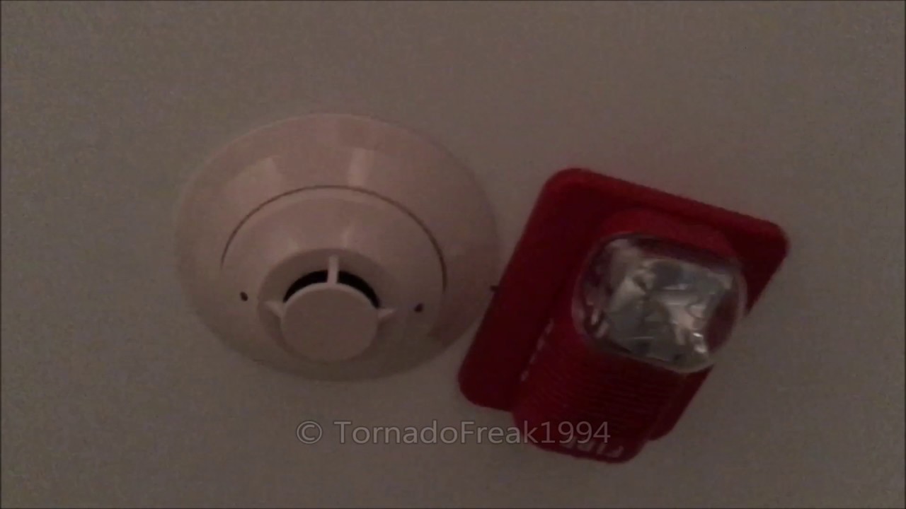 Unimode (ADT) 9050UD Addressable Fire Alarm System Test 22