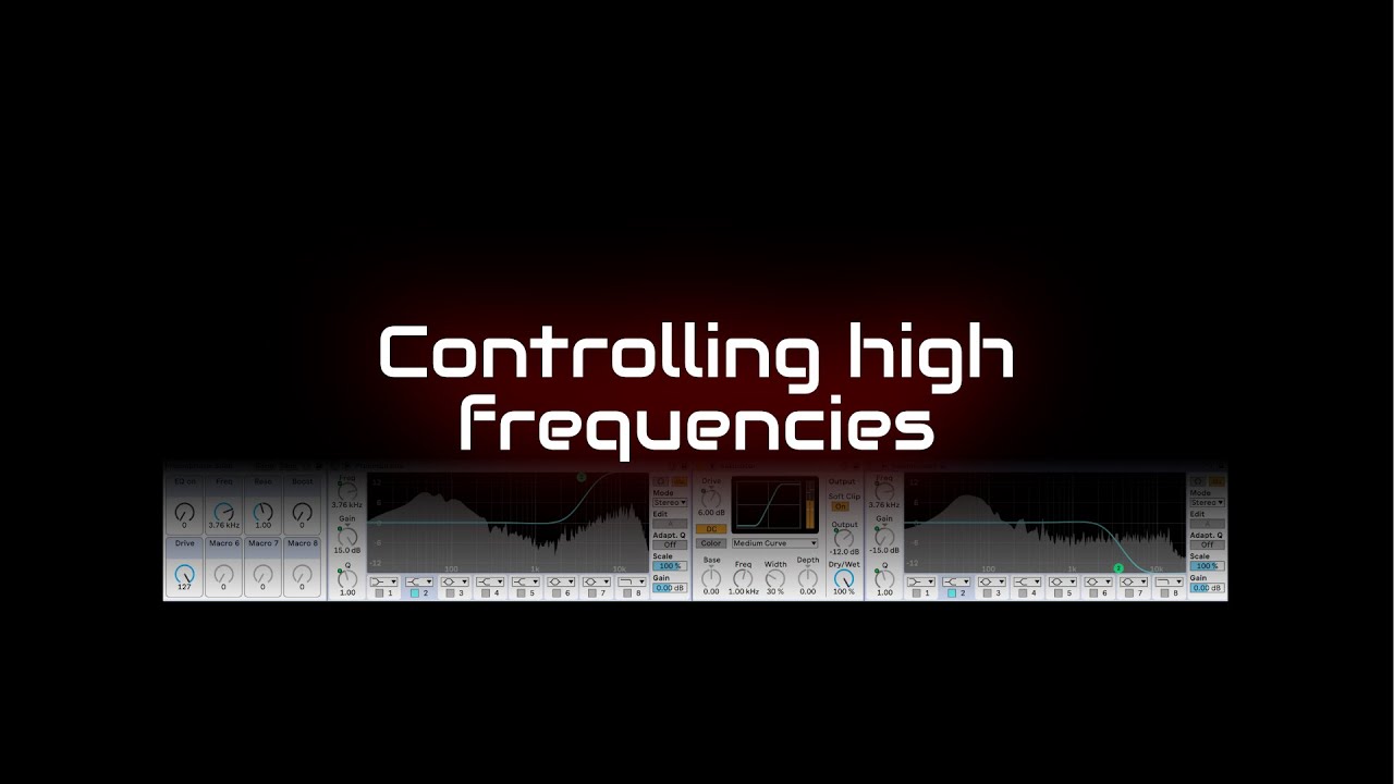 Controlling High Frequencies with Preemphasis