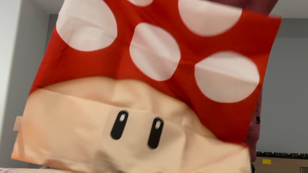 More Super Mario Bros Movie Merch. Power Up Mushroom Throw Pillow Covers just in.