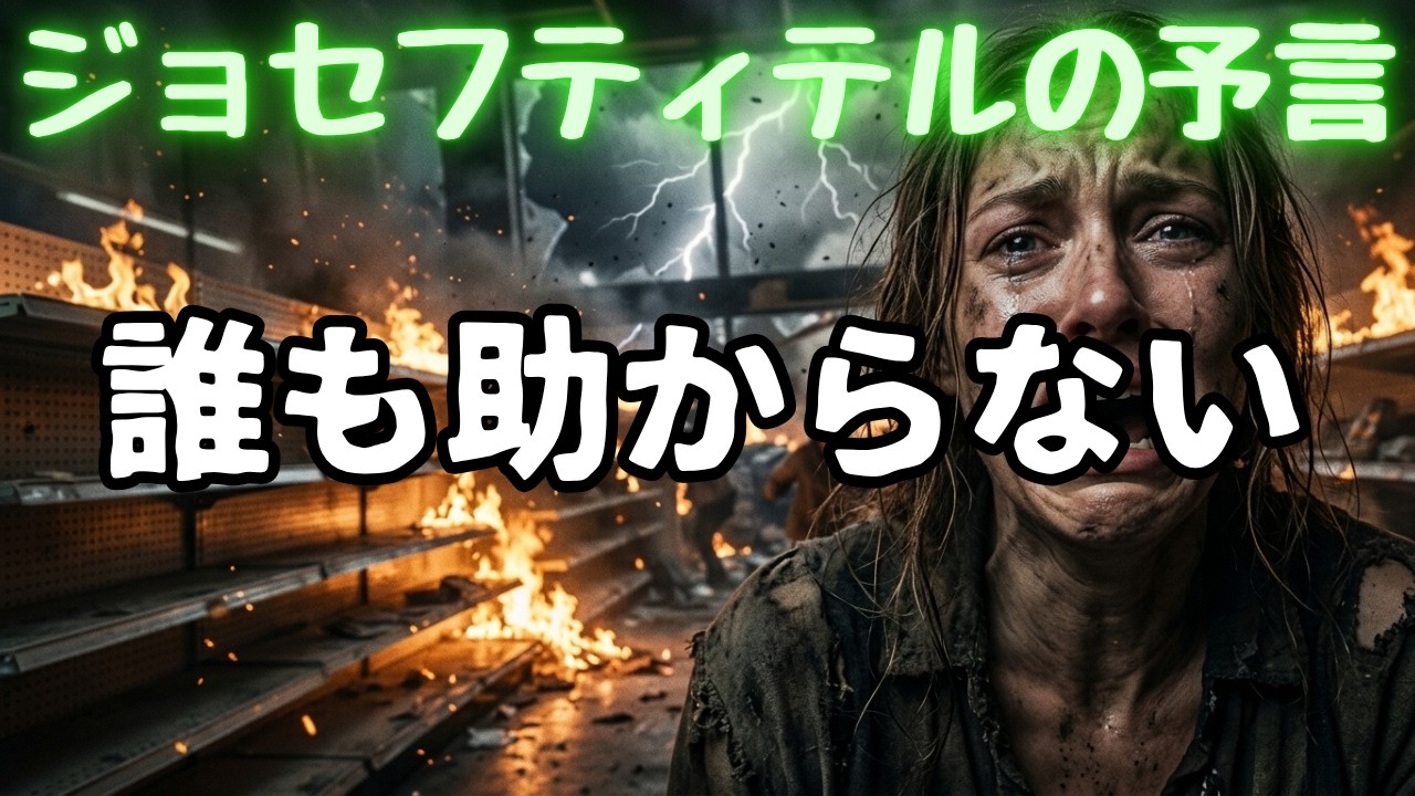 【ジョセフ・ティテルの予言】⚠️【滅亡の足音】カカオ高騰は序の口。グローバリストによる強制飢餓が始まる⚠️サイキック予言