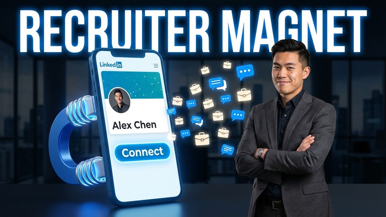 🔴 Turn Your LinkedIn Profile Into a Recruiter MAGNET!