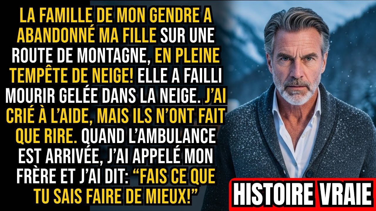 La famille de mon gendre a abandonné ma fille sous une tempête… Mais pas mon frère!