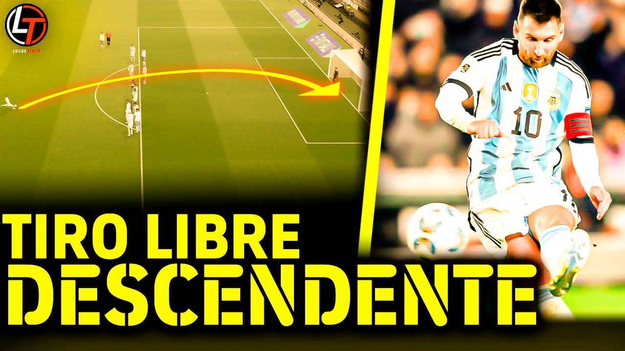 💥TUTORIAL #1 - GOLES FÁCILES DE TIRO LIBRE ✅ || El arte del DISPARO DESCENDENTE 