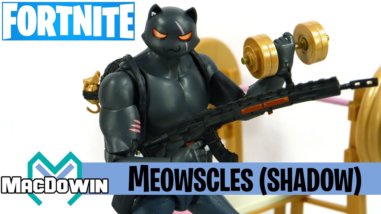 * MEOWSCLES (SHADOW) 2021 * | Fortnite 6 inch Action Figure Review | Hasbro