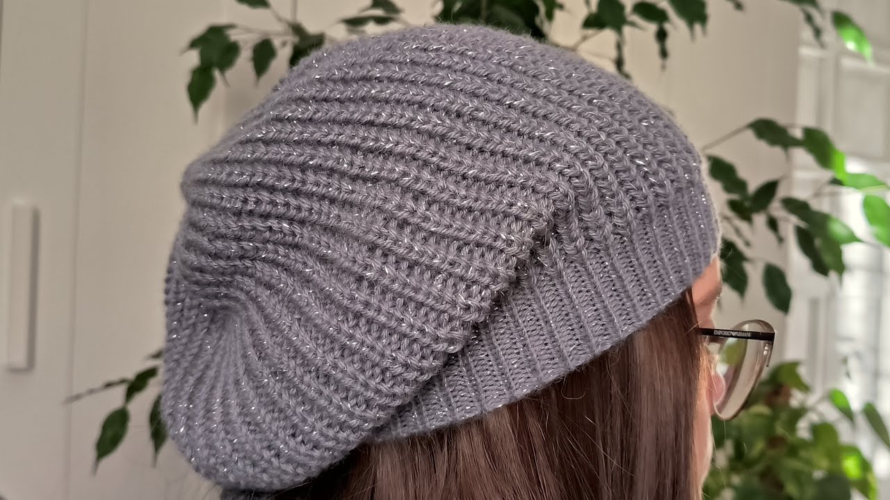 Tutorial.Cappello alla Brunello Cucinelli 🩷 Taglia 56-58