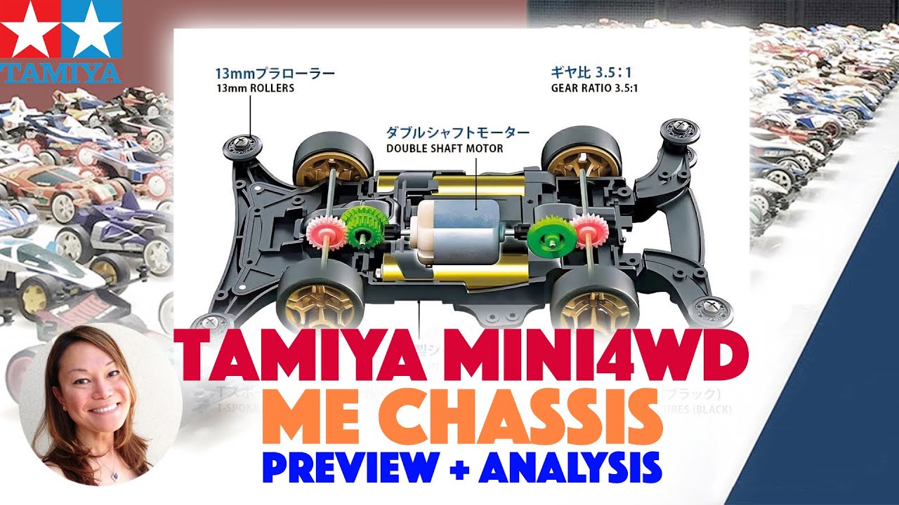 Шасси Tamiya Mini4WD ME &mdash; предварительный обзор + анализ