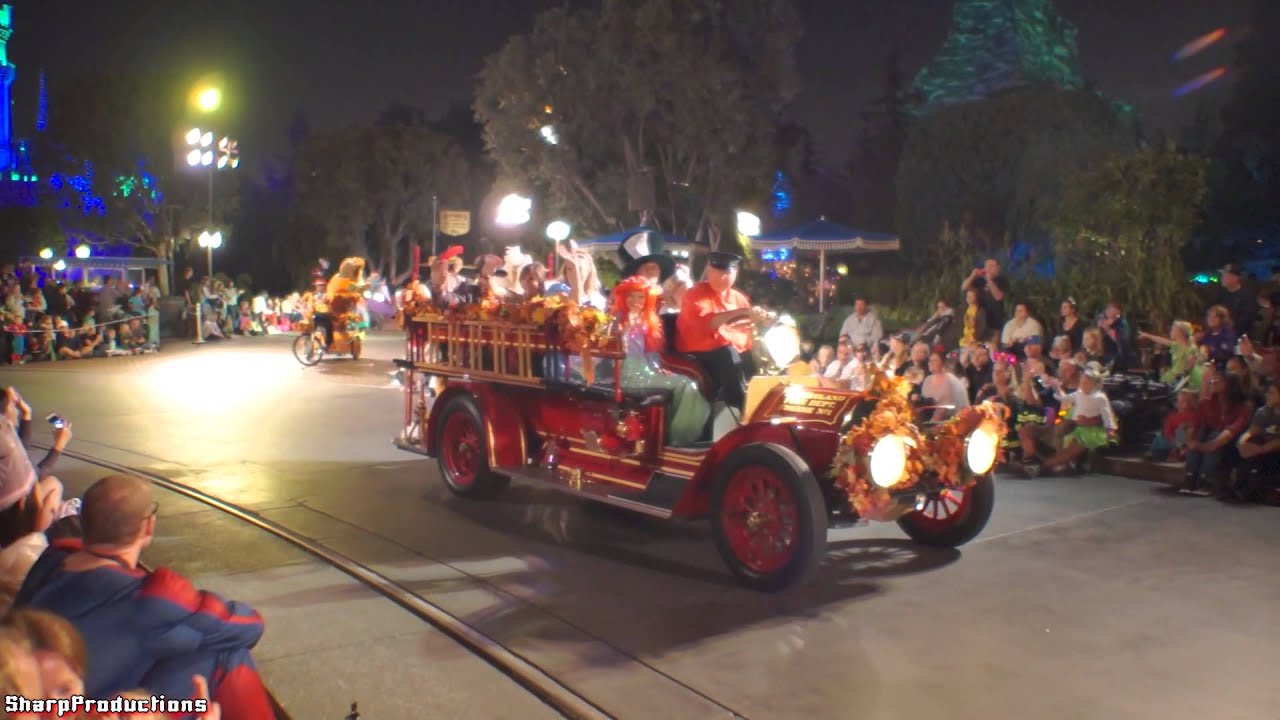 Mickey's Costume Party Cavalcade parade at Disneyland