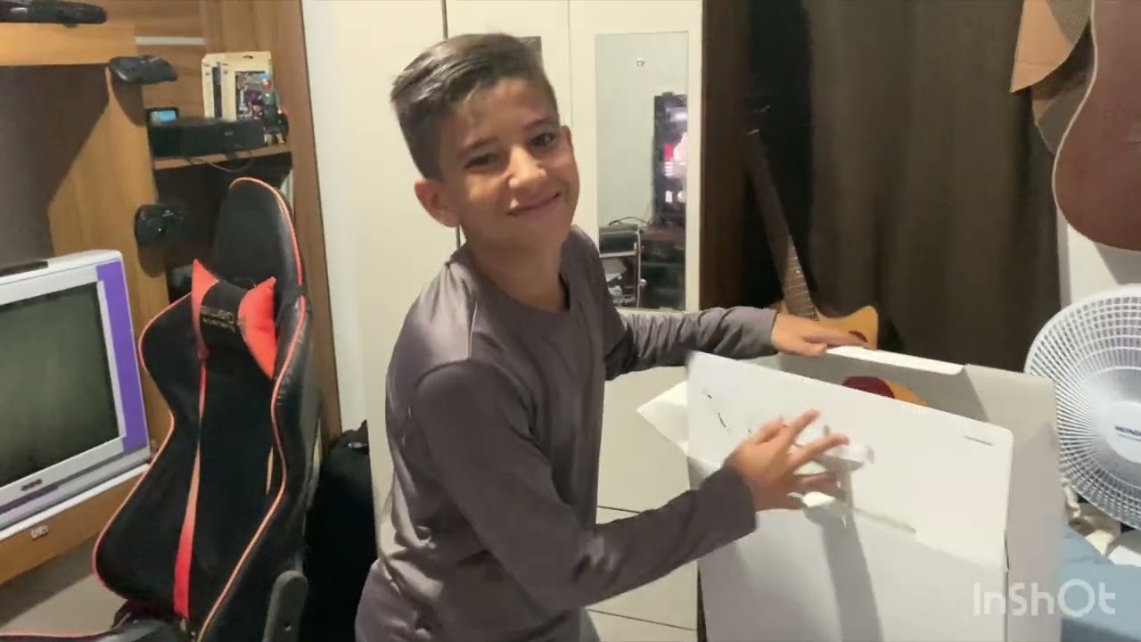 Comprei um PS 5 para meu filho 🥰🥰🙌🏽❤️