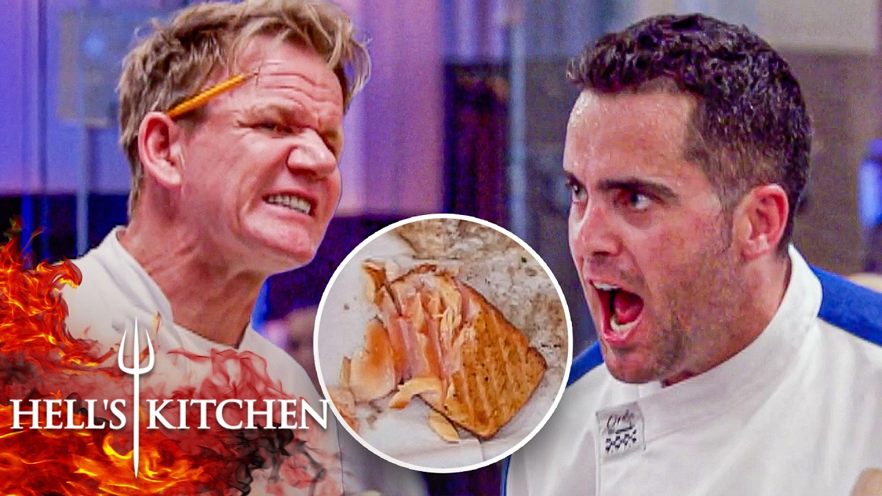 VIP Sends Back Overcooked Salmon, Gets Raw Salmon in Return | Hell's Kitchen