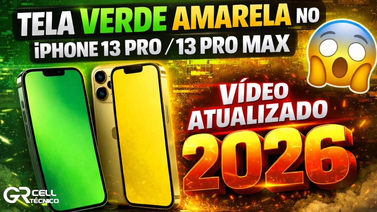 Tela Verde no iPhone 13 Pro e iPhone 13 Pro Max? Problema Continua em 2026!