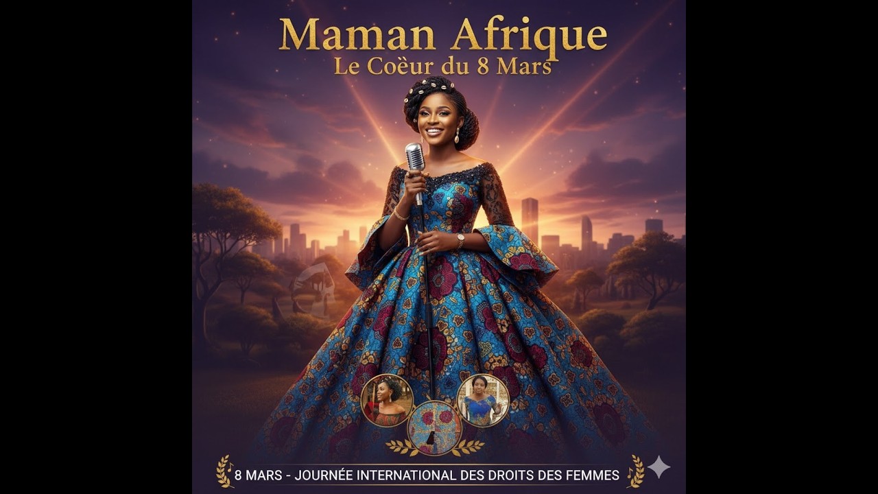 Maman Africa le coeur de 08 mars