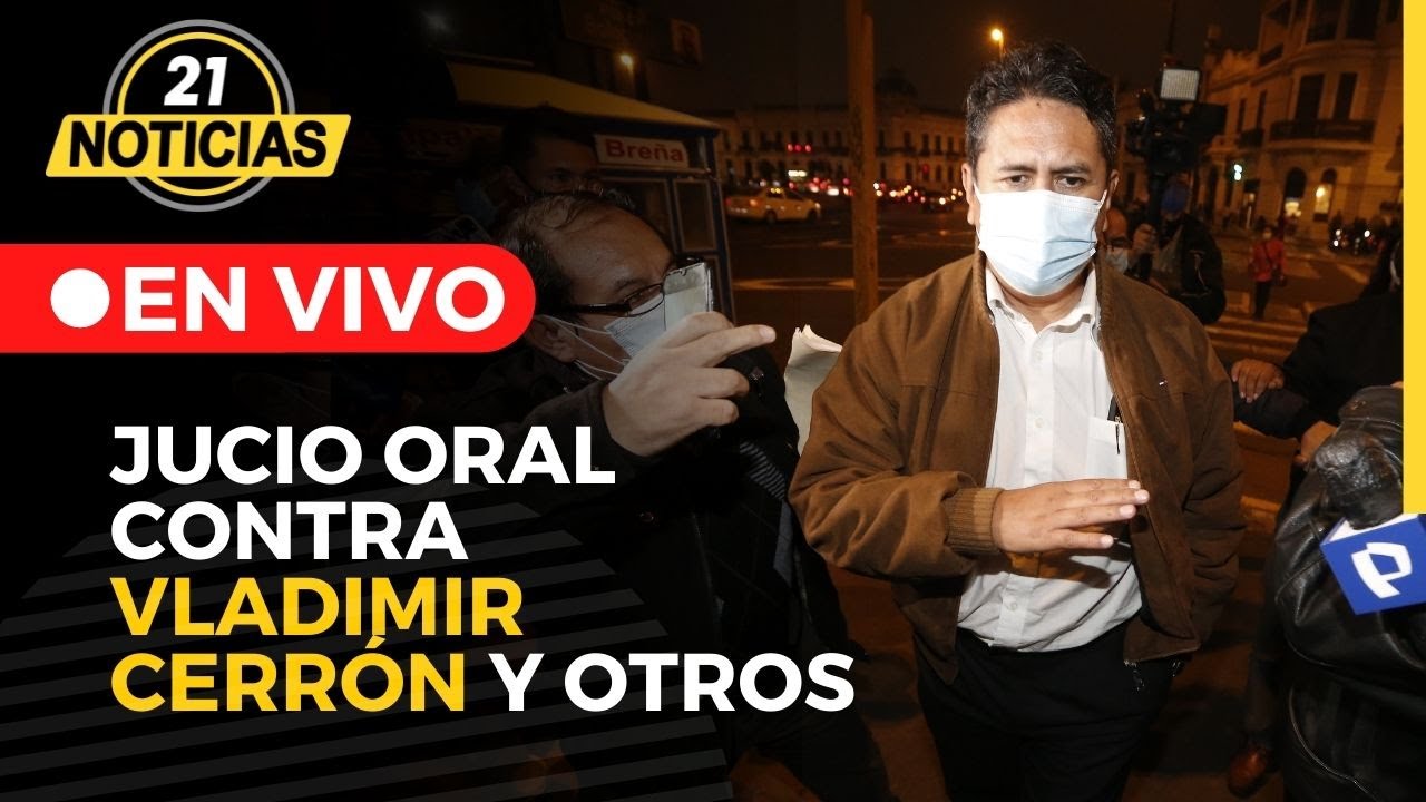Contin&uacute;a el juicio oral contra Vladimir Cerr&oacute;n y exfuncionarios del Gobierno Regional de Jun&iacute;n