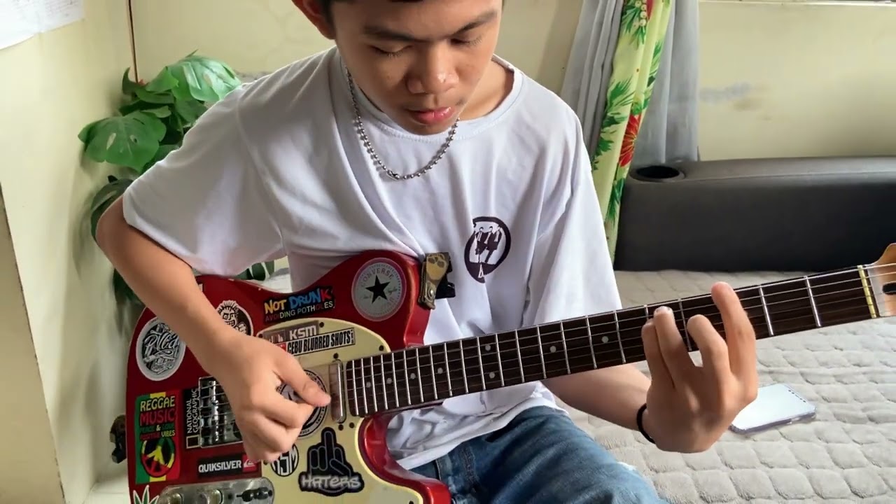 FRANCIS M - KALEIDOSCOPE WORLD BOYshirtless Guitar Cover