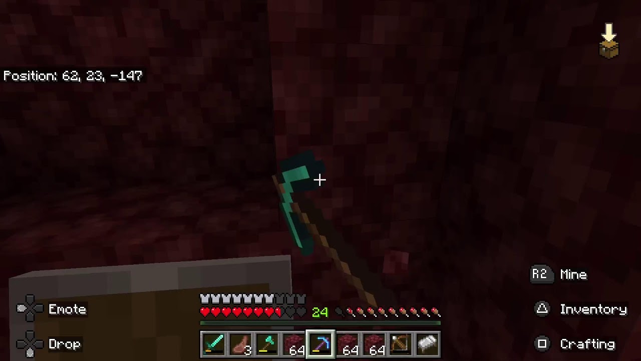 Playing Minecraft anyone can join