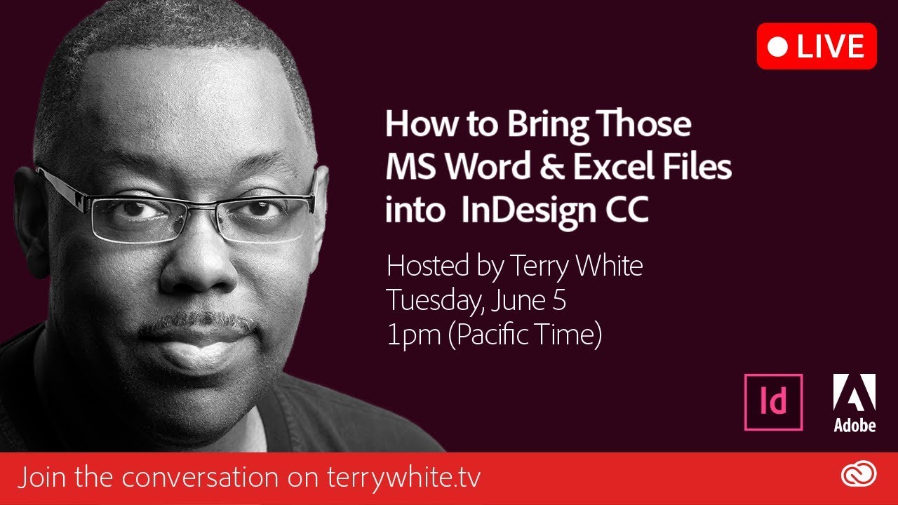 How to Work with Word & Excel Files in Adobe InDesign CC