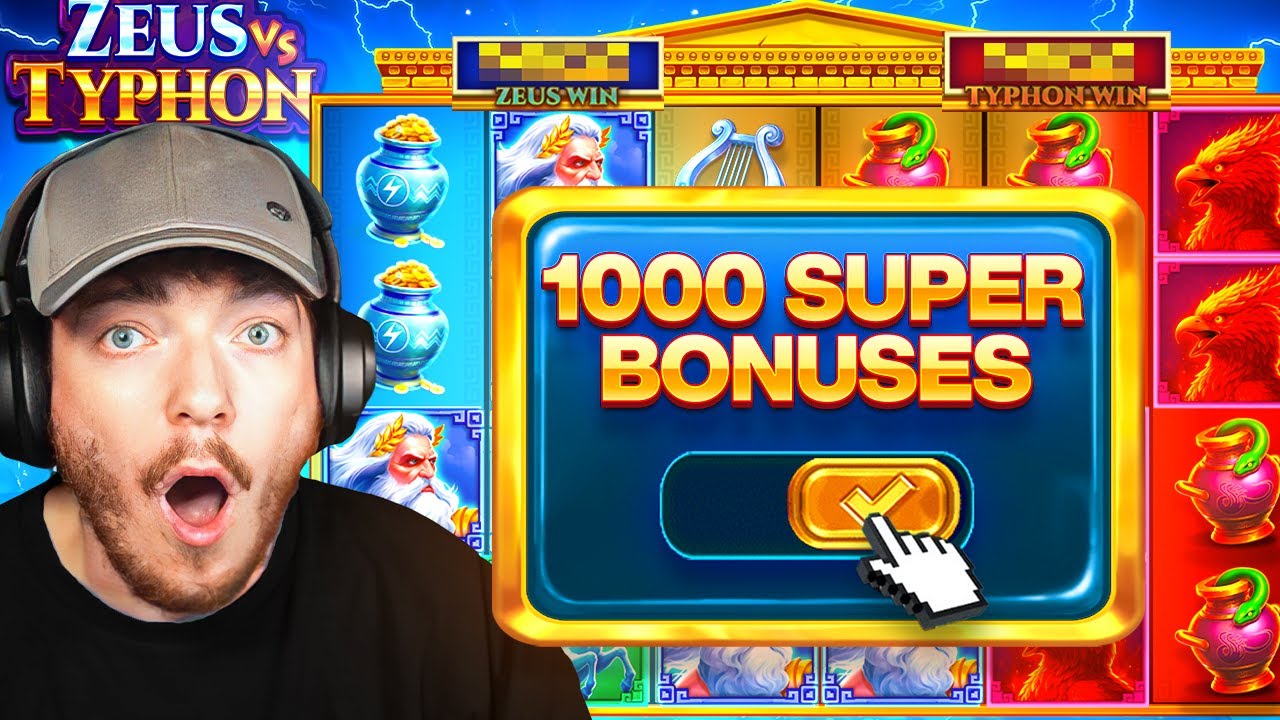 1000 &laquo;СУПЕР-ВРАЩЕНИЙ&raquo; В ИГРЕ ZEUS V TYPHON