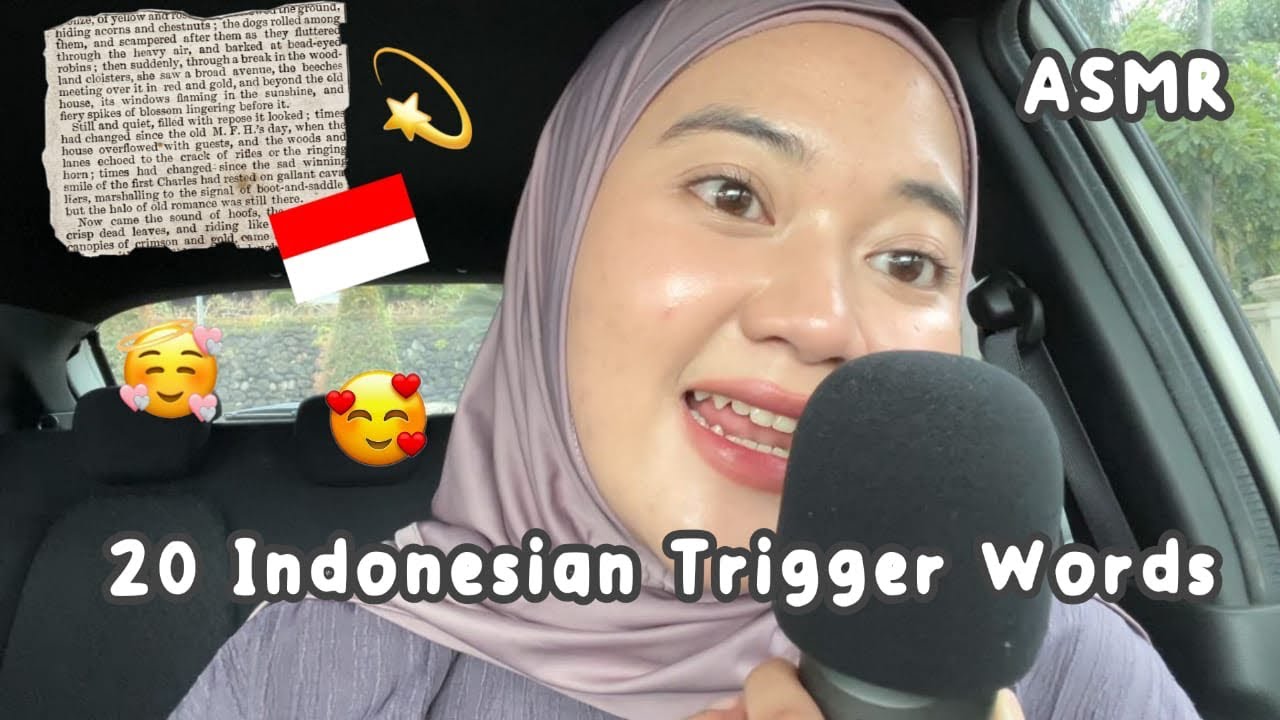 ASMR 20 Indonesian Trigger Words 😍