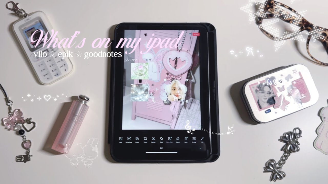 what’s on my ipad mini 7 ♡ vllo, epik, goodnotes