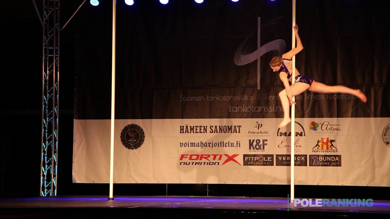 Anni Korpilampi - Finnish Pole Dance Championships 2017