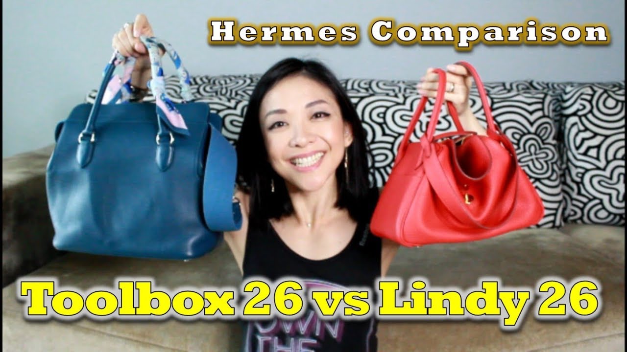 Что лучше? Hermes Toolbox 26 или Lindy 26 | Kat L