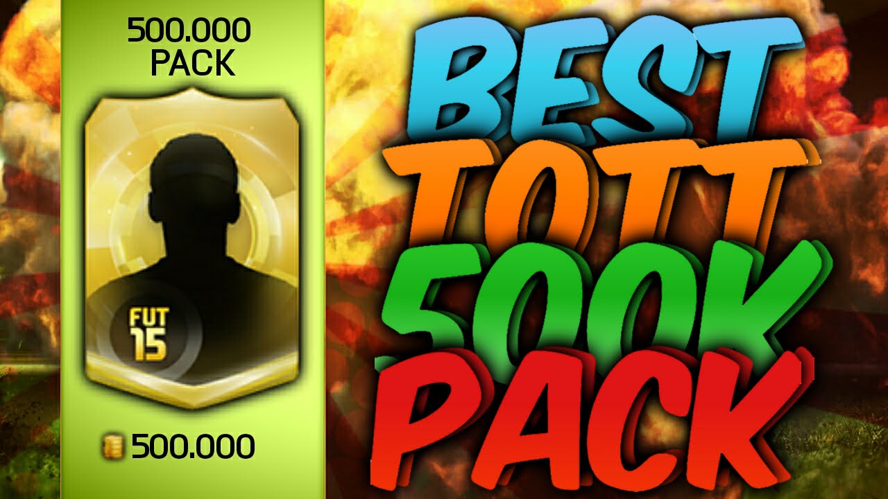 BEST 500K PACK EVER??1? Fifa 15 iOS/Android TOTT Pack Opening