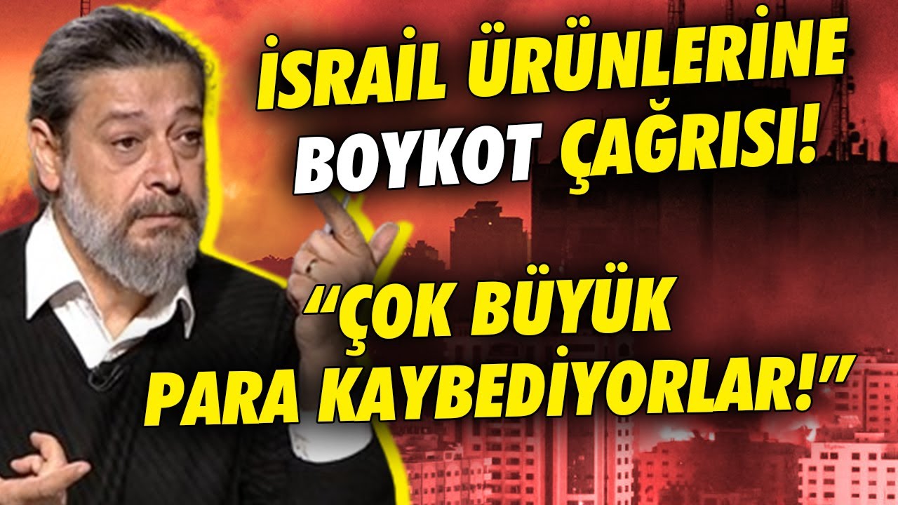 Erdin&ccedil; G&uuml;lener İsrail &Uuml;r&uuml;nlerine Boykot &Ccedil;ağrısı Yaptı: &ldquo;&Ccedil;ok B&uuml;y&uuml;k Para Kaybediyorlar!&rdquo;