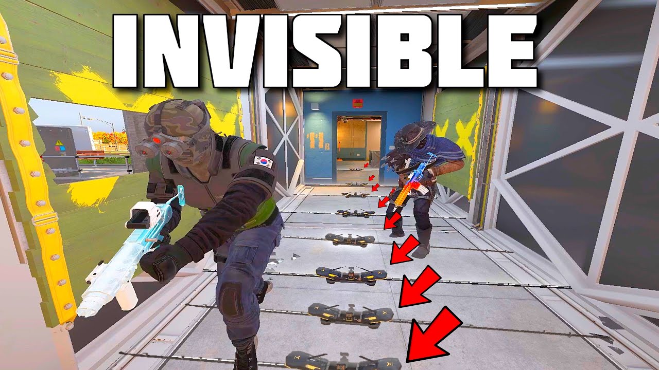 USING INVISIBLE STRATS in SIEGE (New Blood)