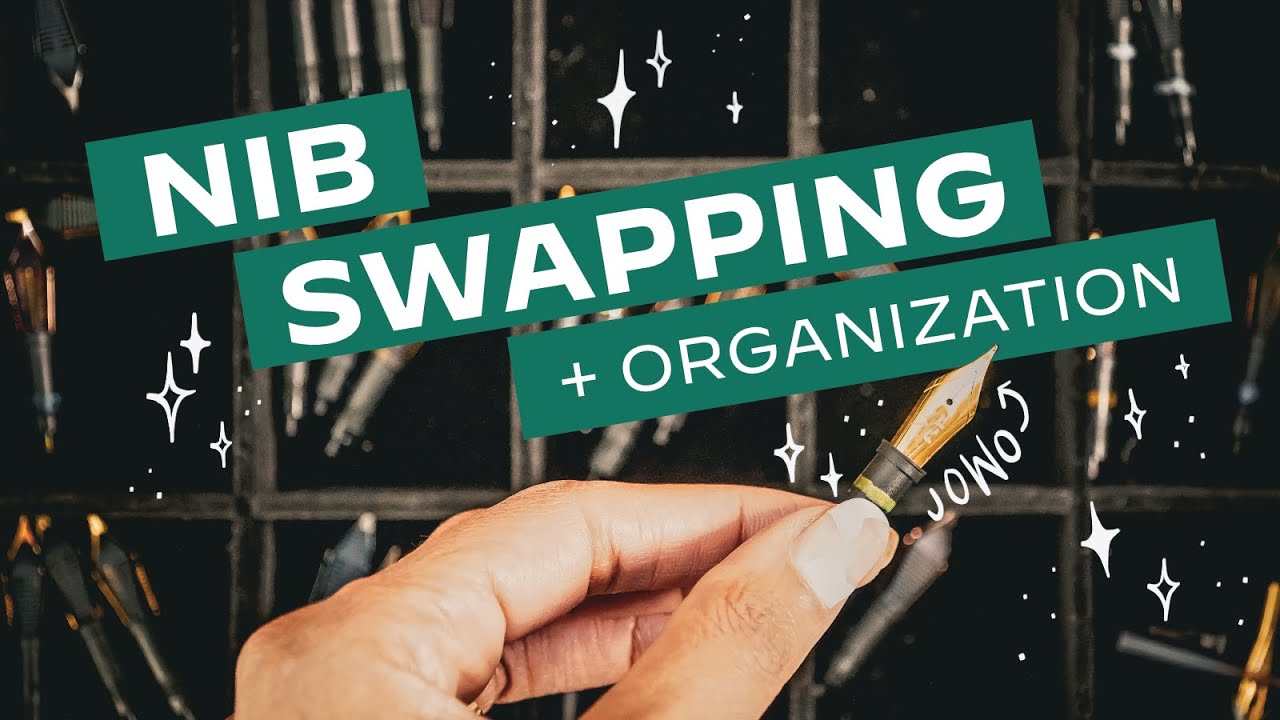 How I Organize My Nib Collection + The JoWo Nib Swapping Game