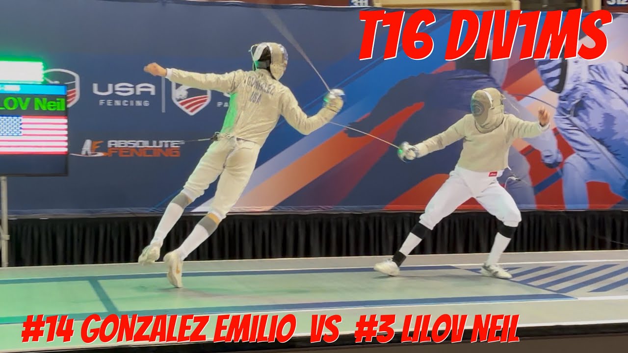T16 DIV1MS #14 GONZALEZ Emilio vs #3 LILOV Neil   November NAC 2025