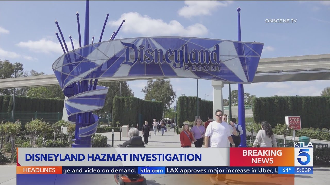 Several Disneyland employees taken to hospital after hazmat incident at park