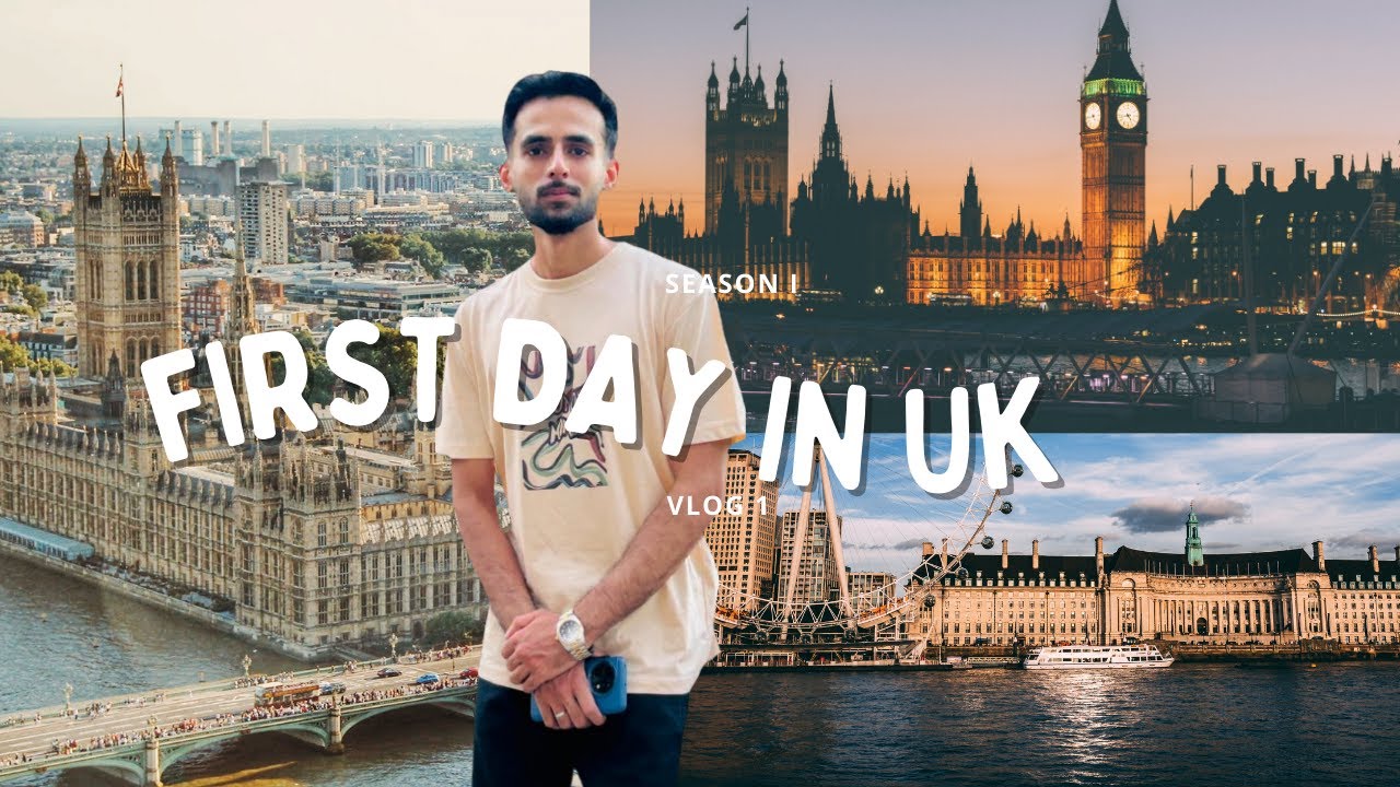 Day 1 in UK as an International Student | Grocery Shopping & Many More 🇬🇧