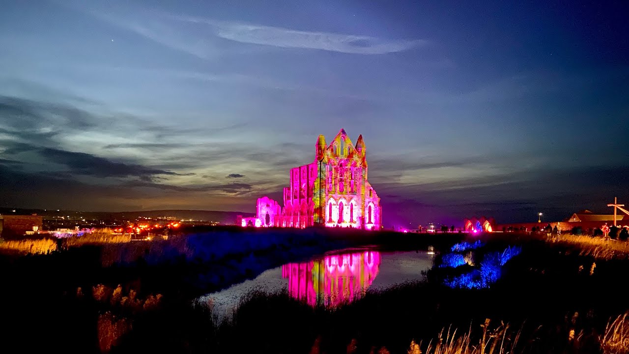 Whitby Abbey illumination’s